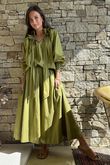 Paloma Ripley Skirt Olive